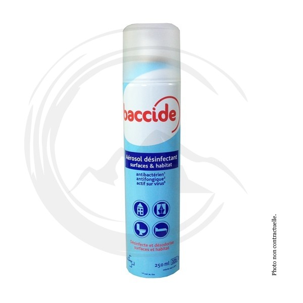 P01054 - * Aérosol désinfectant air & surfaces Baccide 250ml