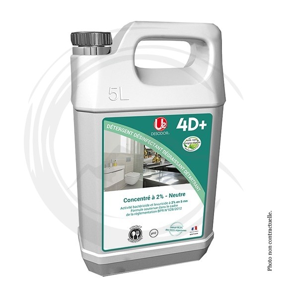 P01339 - Désinfectant 4D+ 5L DESODOR