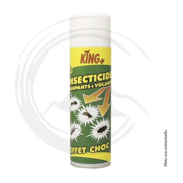 P01017 - Insecticide volants & rampants 500ml KING