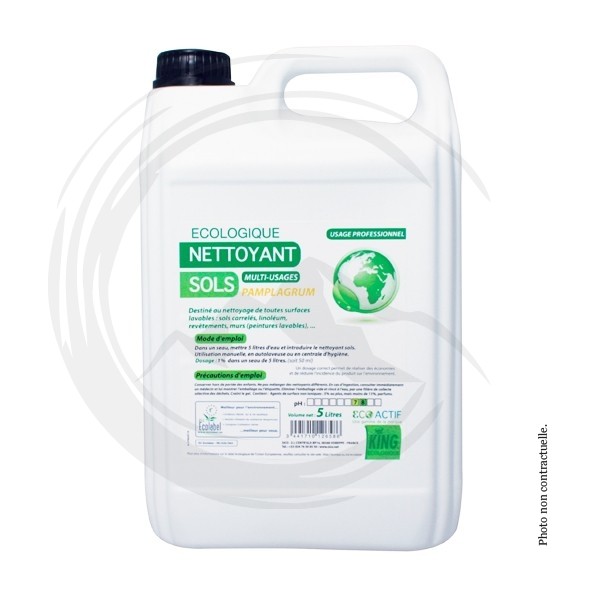 P00358 - * Nettoyant multi-usages Pamplagrum Ecolabel 5L KING