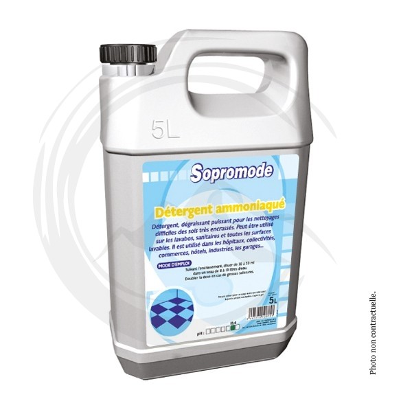 P00329 - Détergent ammoniaqué 5L SOPROMODE