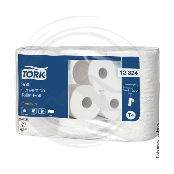 P00834 - Papier WC 2 plis 396 feuilles TORK x 42