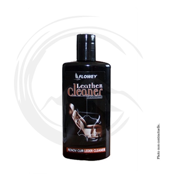 P01045 - Détergent rénovateur cuir Leather Cleaner 200ml FLOWEY