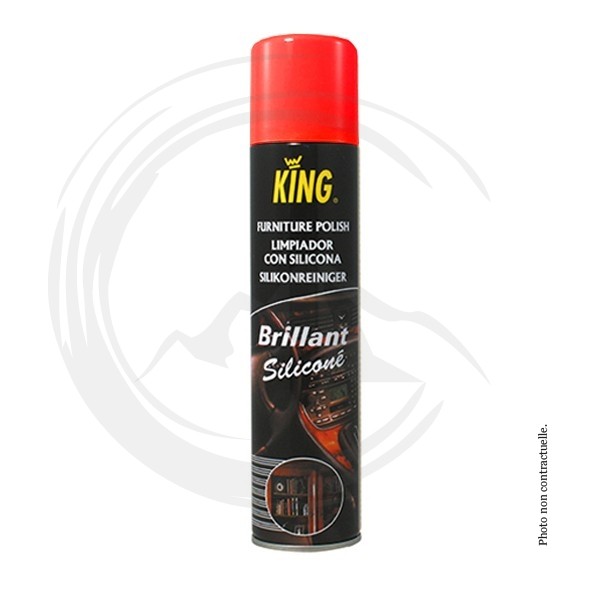 P01295 - Brillant siliconé Fraise 300ml KING