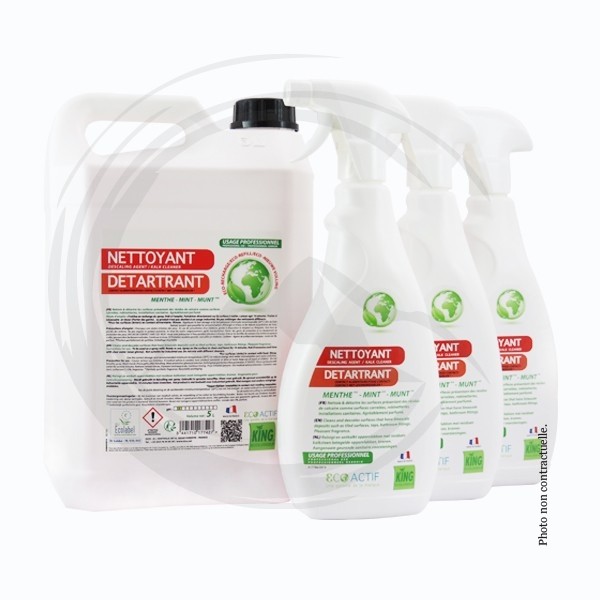 P01458 - Pack Nettoyant anticalcaire Ecolabel KING