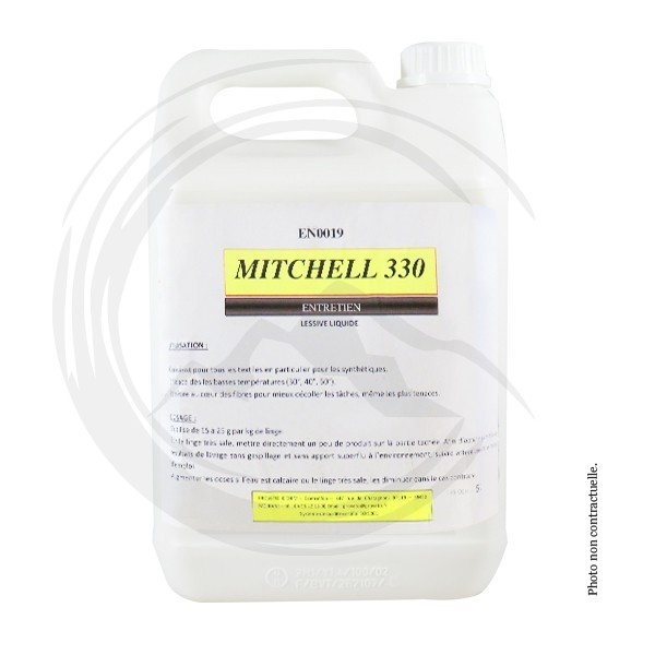 P00264 - Lessive liquide sans phosphate 5L Mitchell 330