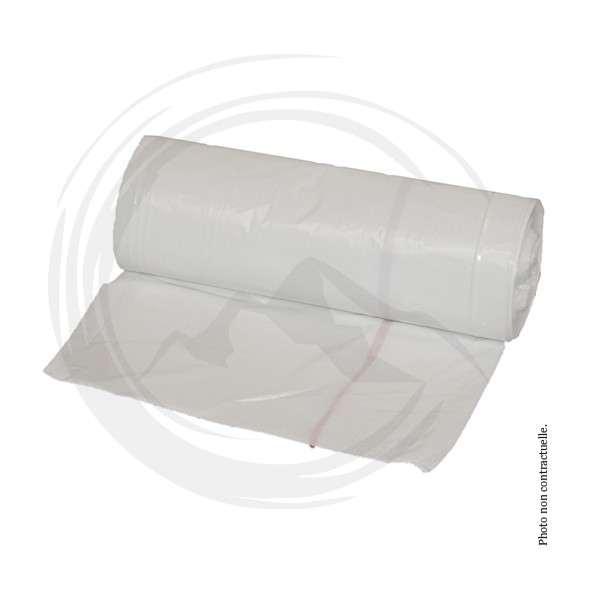 P01518 - Sac poubelle Blanc 50L 20µ - 250 un
