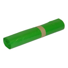 P01520 - Sac poubelle Vert 50L 30µ - 250un