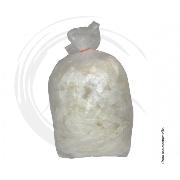 P01521 - Sac poubelle Transparent 110L 28µ - 200un
