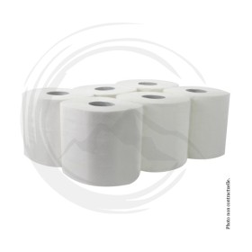 P01411 - Bobine ouate blanche 450F Ecolabel X6