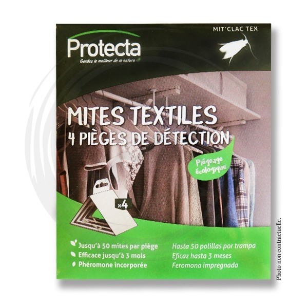 P01720 - Piège Mites Textiles x 4 Protecta