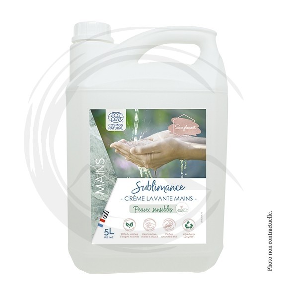 P01884 - Crème lavante Sublimance Ecocert 5L SIMPLEMENT