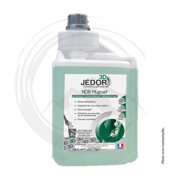 P01845 - Désinfectant 3D Muguet doseur 1L JEDOR