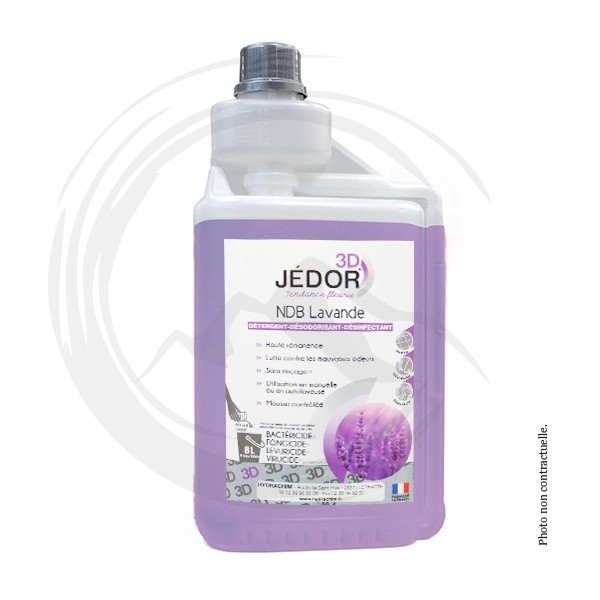 P01851 - Désinfectant 3D Lavande doseur 1L JEDOR