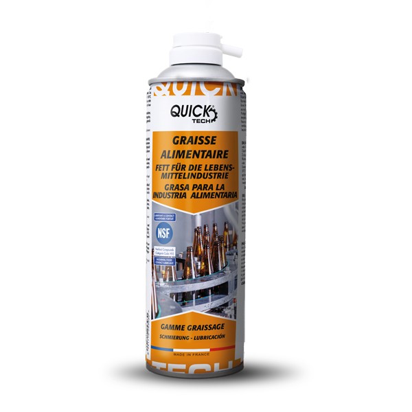 P02022 - Graisse alimentaire 500ml Quick Tech
