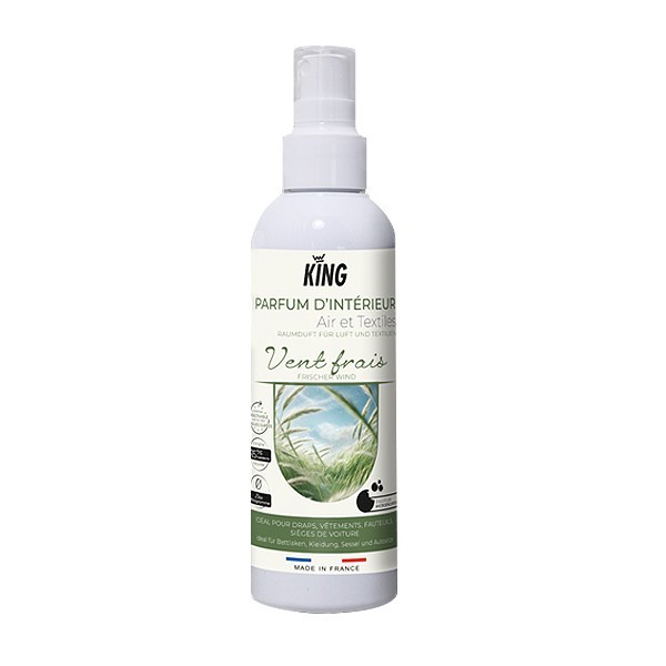 P02070 - Parfum d'interieur air & textiles vent frais 200ml KING