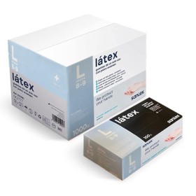 P01942 - Gant Latex Noir non poudré 5gr GD06 Taille L(8-9)