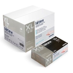 P01943 - Gant Latex Noir non poudré 5gr GD06 Taille XL(9-10)