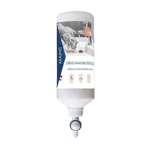 P01887 - Crème lavante désinfectante 1L SIMPLEMENT