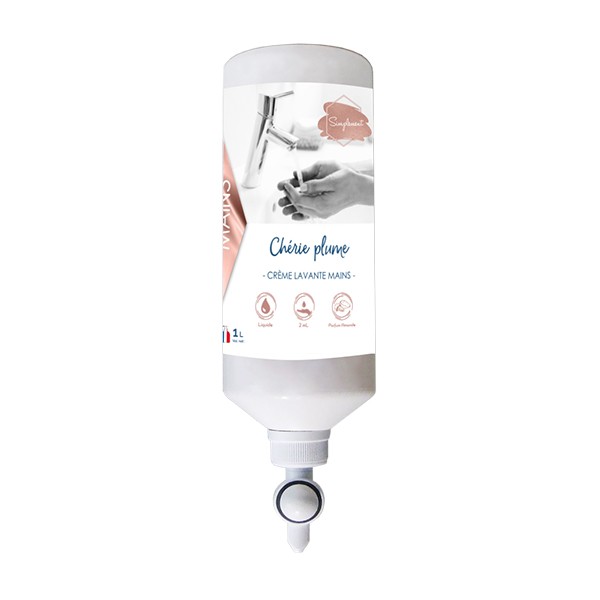 P01886 - Crème lavante Amande Ecolabel 1L SIMPLEMENT