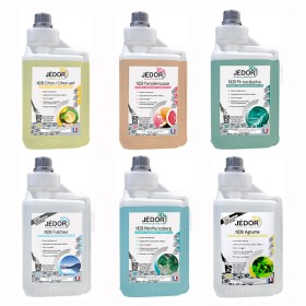 P02096 - Pack Désinfectant 3D Fraîcheur & Pureté JEDOR 1Lx6 (Flacons doseurs)