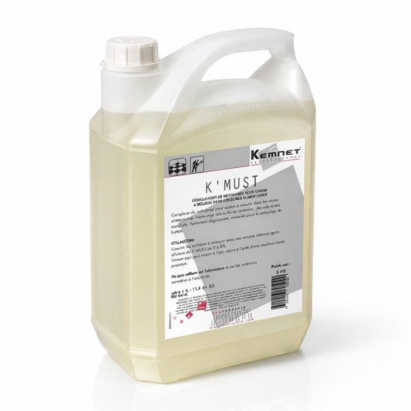 P01905 - Nettoyant Alcalin moussant Agroalimentaire 5L KEMNET