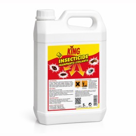 P00293 - Laque insecticide surpuissant volants/rampants 5L KING