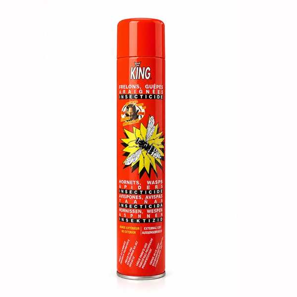 P00162 - Insecticide Frelons Guêpes surpuissant 750ml KING
