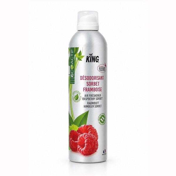 P01435 - Désodorisant Sorbet Framboise Ecocert 400ml KING