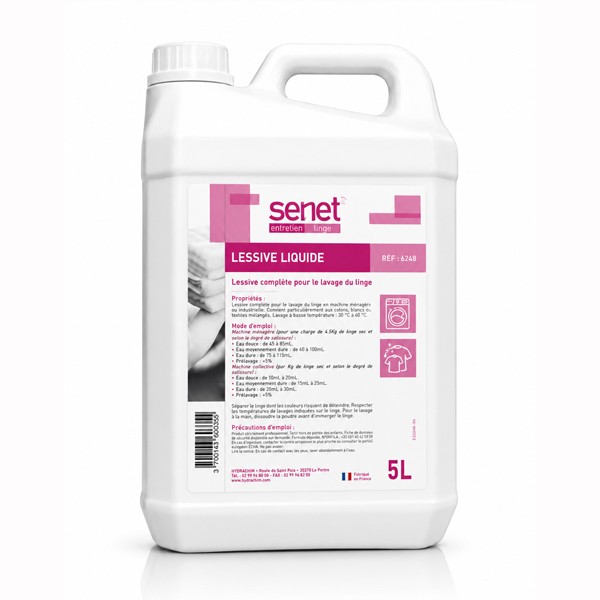 P01872 - Lessive liquide Fleurie 5L SENET
