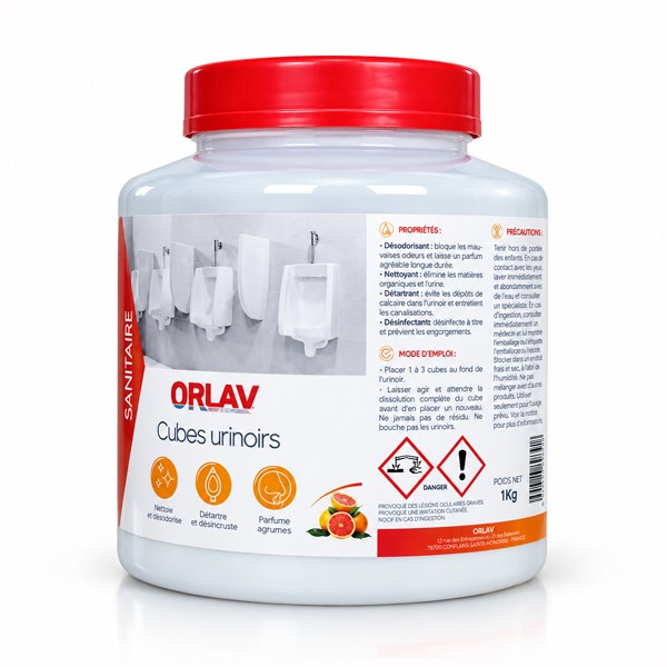 P01878 - Pastille urinoirs 1Kg ORLAV